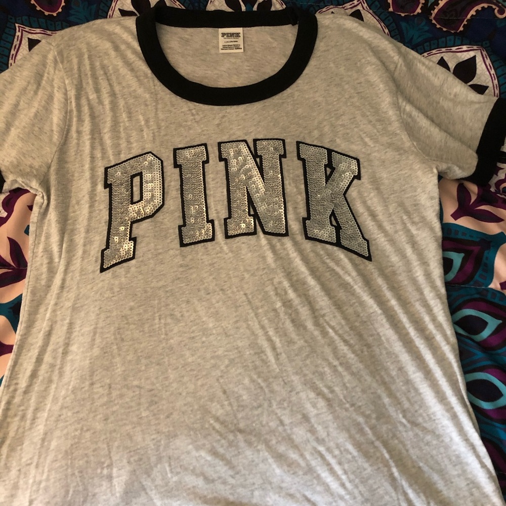 PINK Ringer Tee